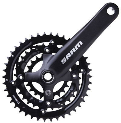 sram triple power spline chainset